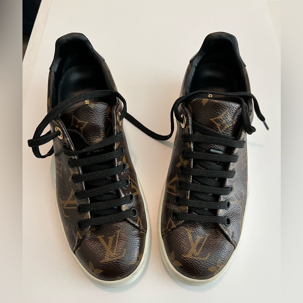 Louis Vuitton LV Monogram Frontrow Sneaker Brown
